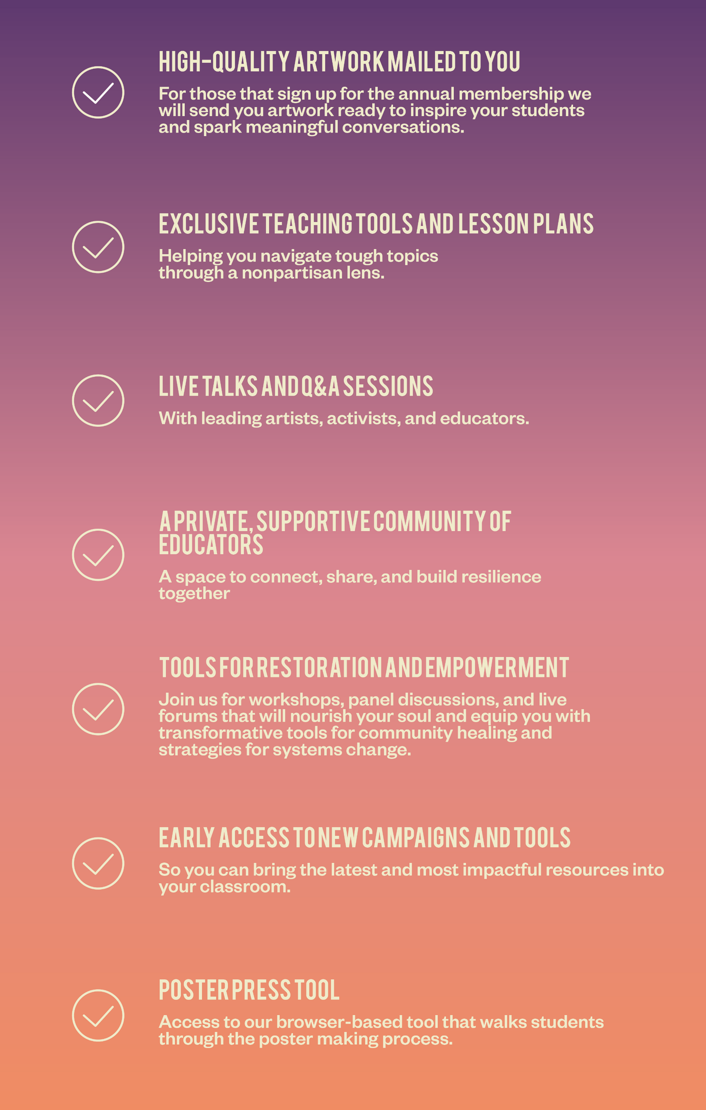 Education Amplifier Collective Membership