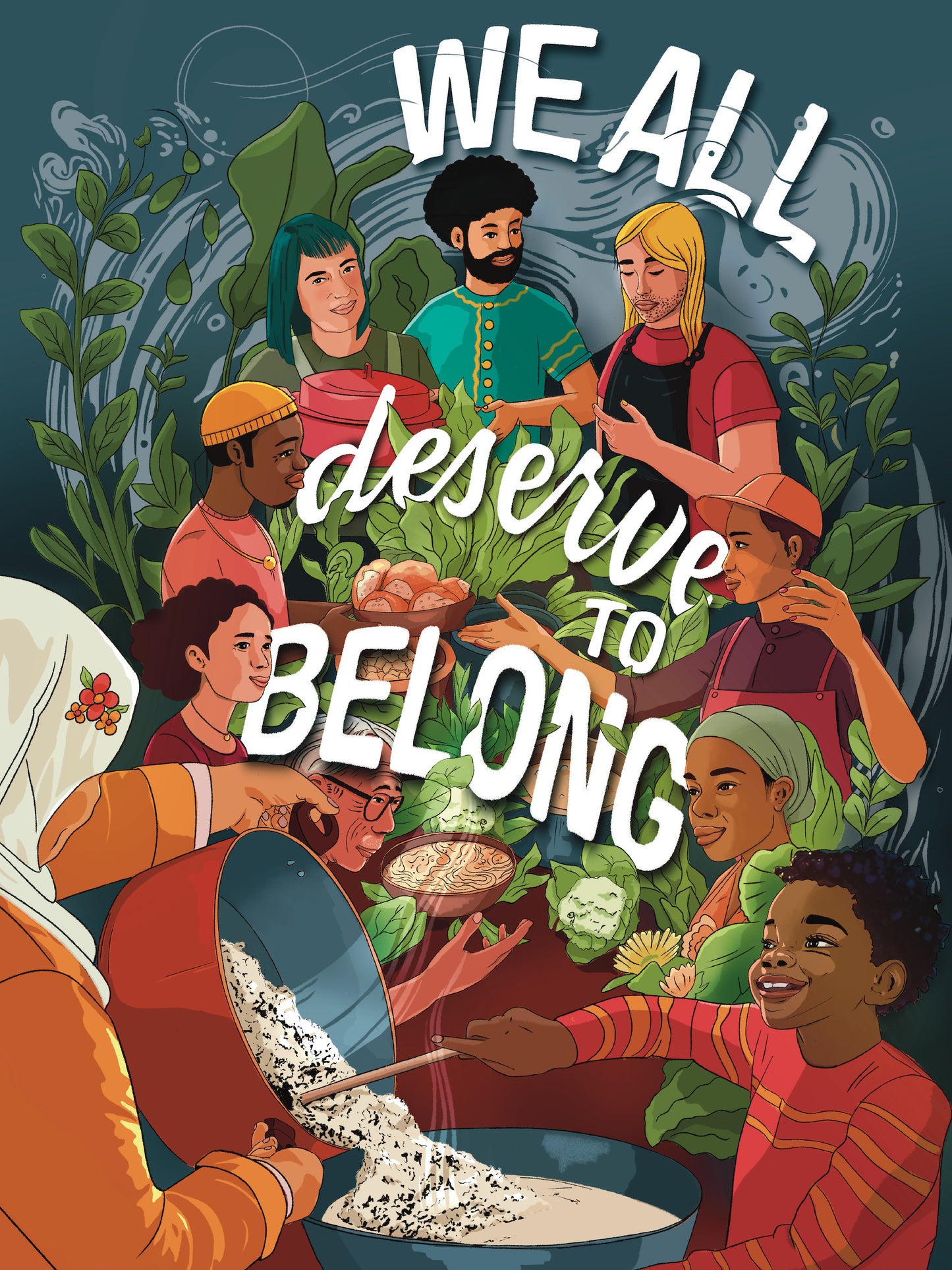 WE ALL DESERVE TO BELONG FINE ART PRINT