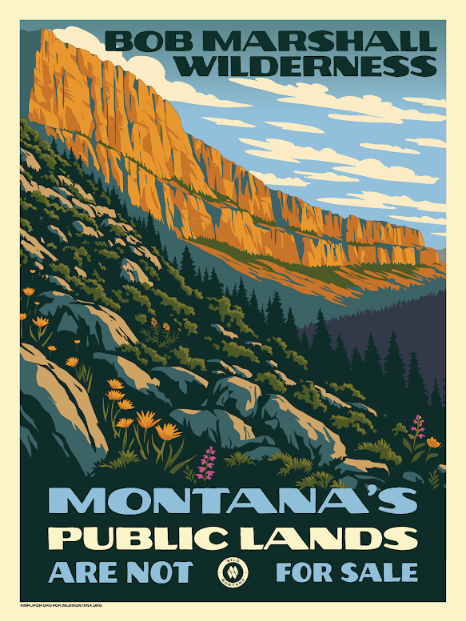 Wild Montana Not for Sale FIne Art Print