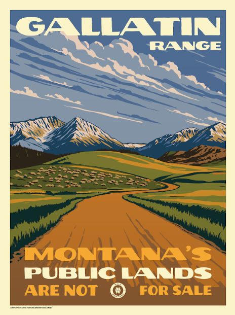 Wild Montana Not for Sale FIne Art Print