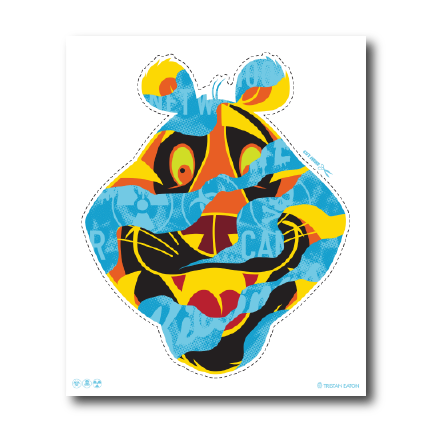 LIMITED EDITION CANCER FLAKES PRINT SET BY TRISTAN EATON