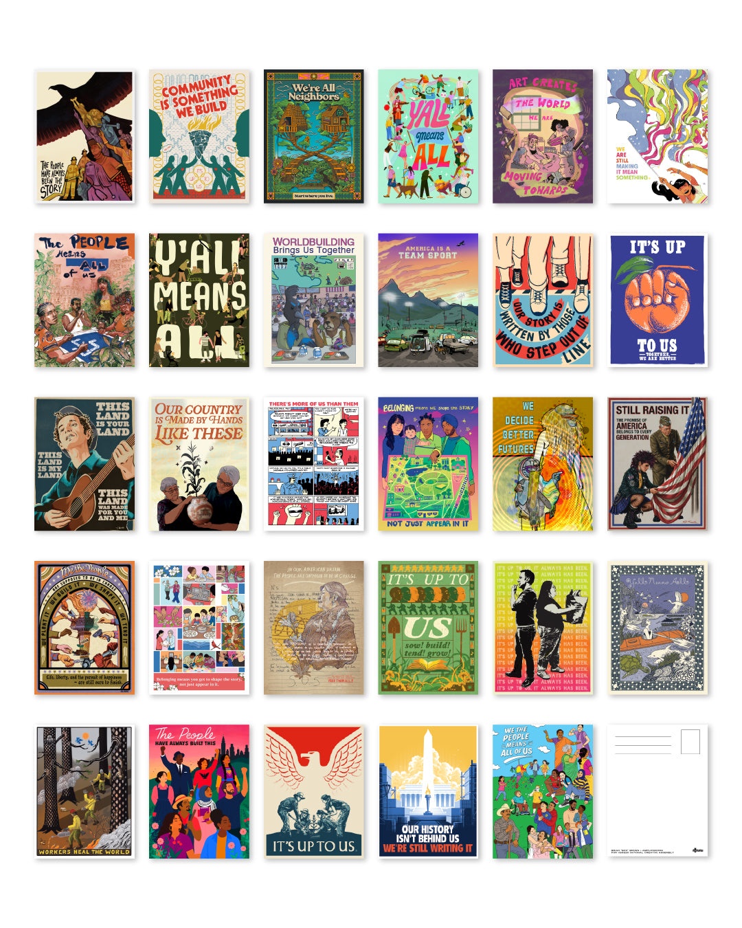 PRESALE: US@250 DELUXE POSTCARD PACK
