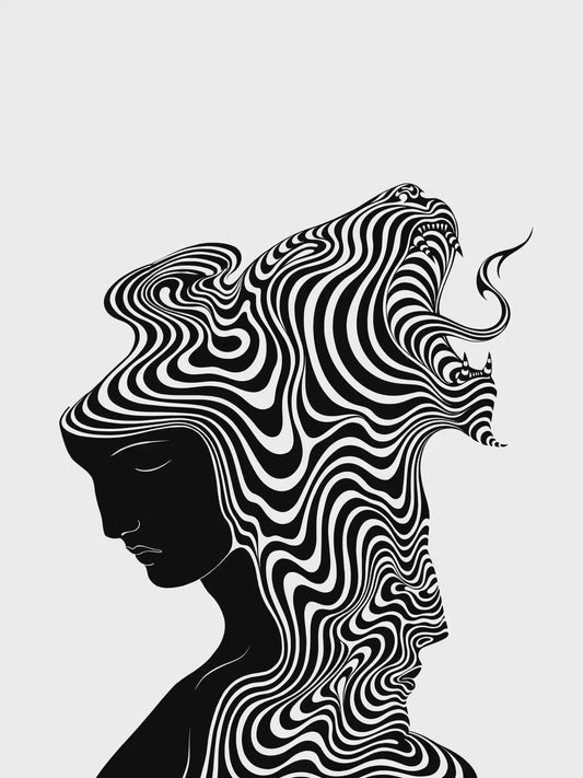 Despair Signed & Numbered Fine Art Print by Gina Kiel