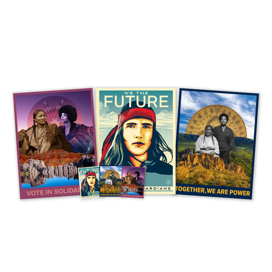 AR ACTIVATED INDIGENOUS PEOPLES DAY POSTER + MINI PACK