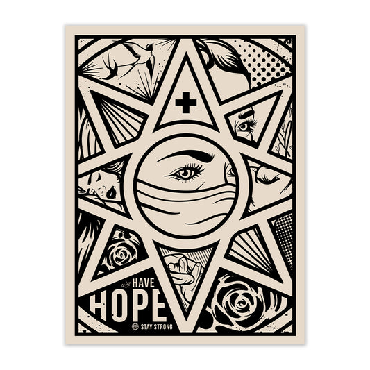 SIGNED LIMITED EDITION HAVE HOPE SILKSCREEN BY DON JON