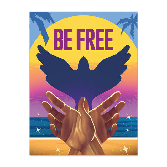 BE FREE FINE ART PRINT