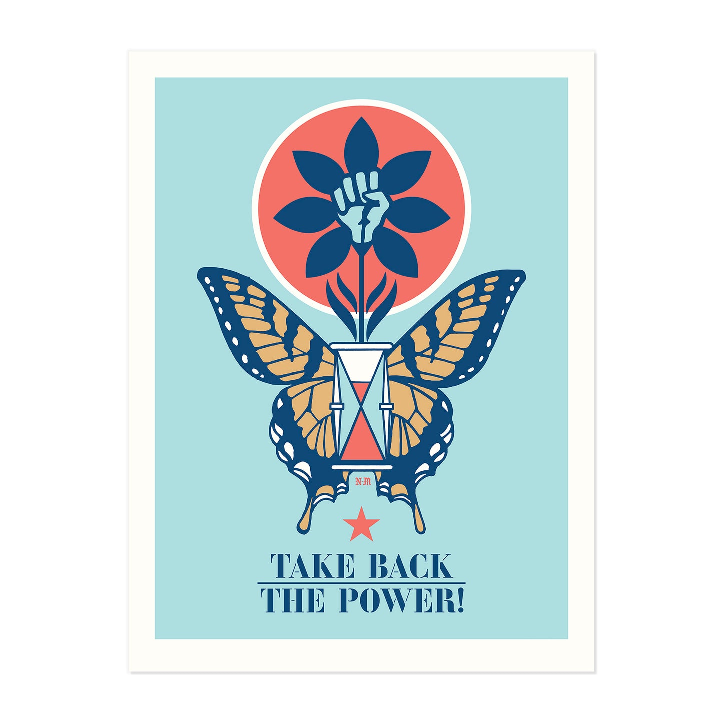 SIGNED LIMITED EDITION TAKE BACK THE POWER BY NEVER MADE