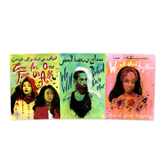 #NOMUSLIMBANEVER POSTER PACK