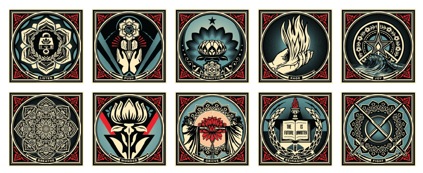 REVOLUTIONARY LOVE STICKER SERIES
