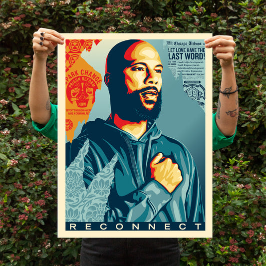 "RECONNECT" SIGNED & NUMBERED SILKSCREEN