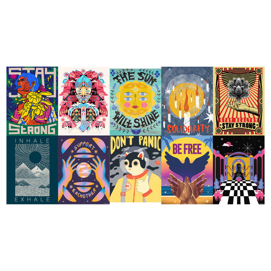 STAY STRONG POSTER PACK