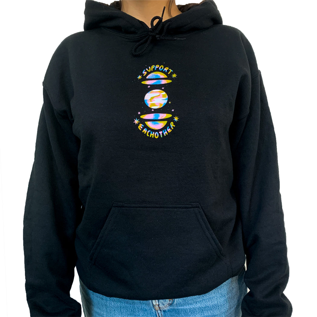 SUPPORT EACH OTHER HOODIE