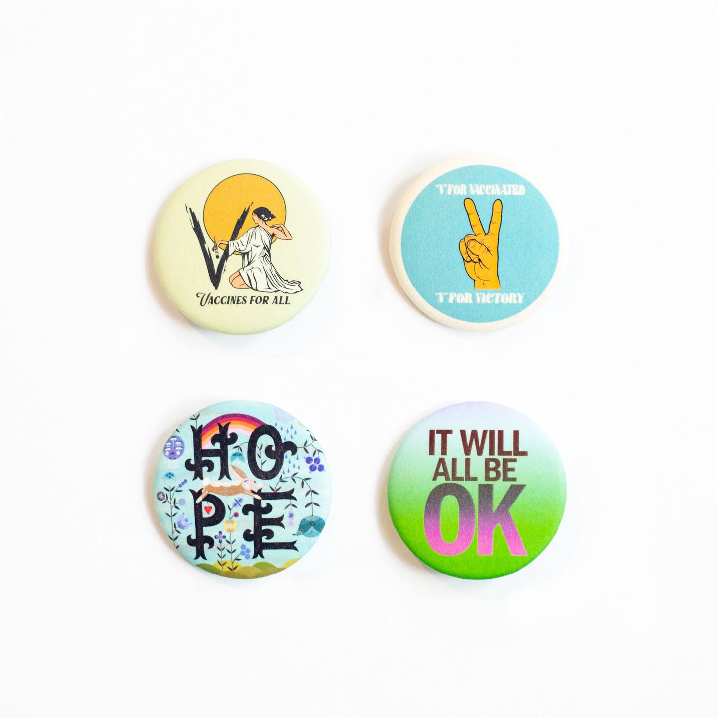 #VACCINATED BUTTON PACK