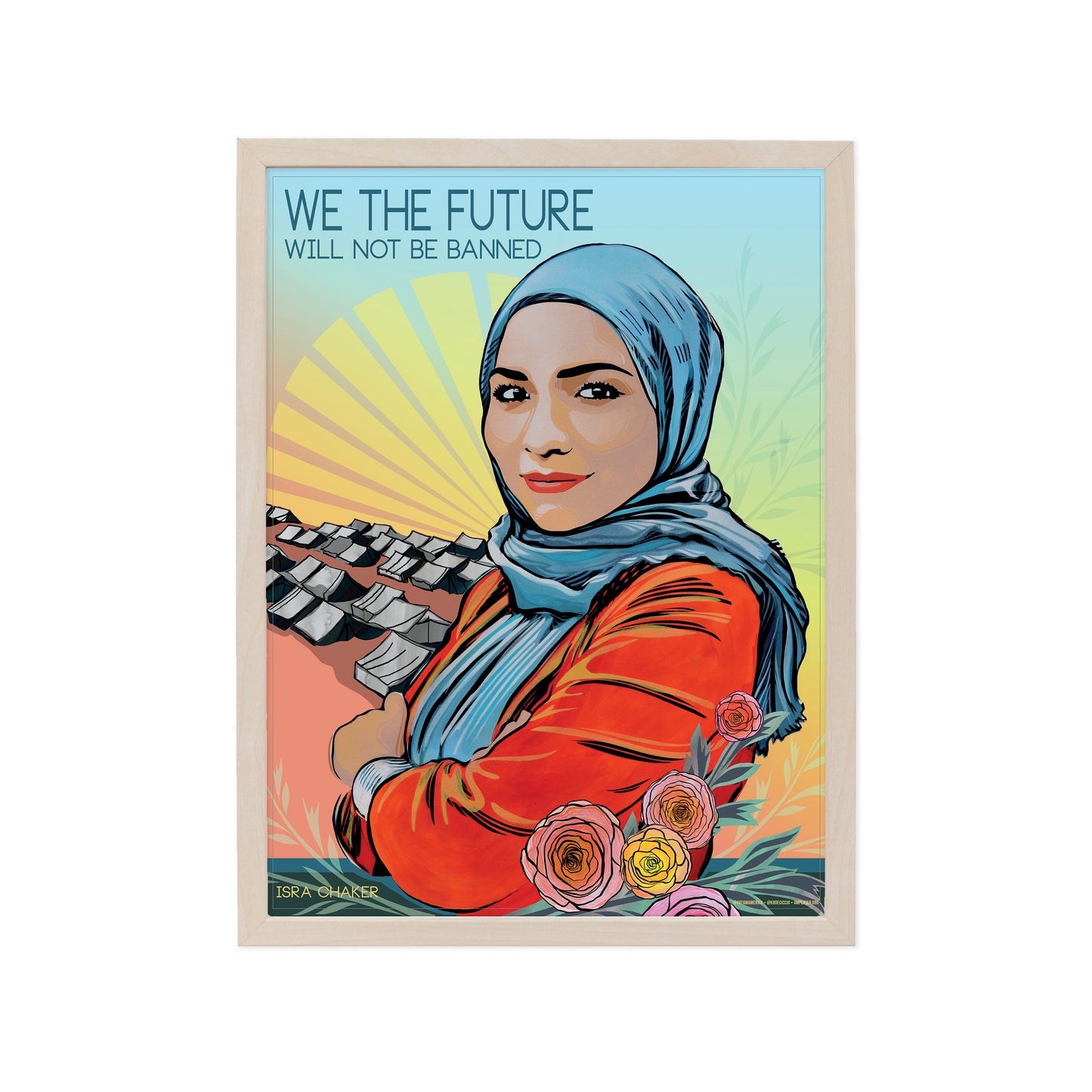 WILL NOT BE BANNED FINE ART PRINT
