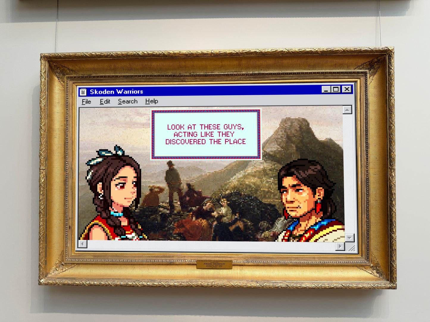 Live Tour of ENCODED At The Metropolitan Museum of Art