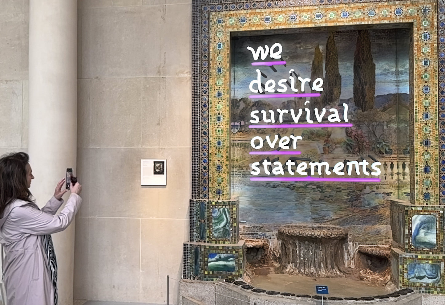 Live Tour of ENCODED At The Metropolitan Museum of Art