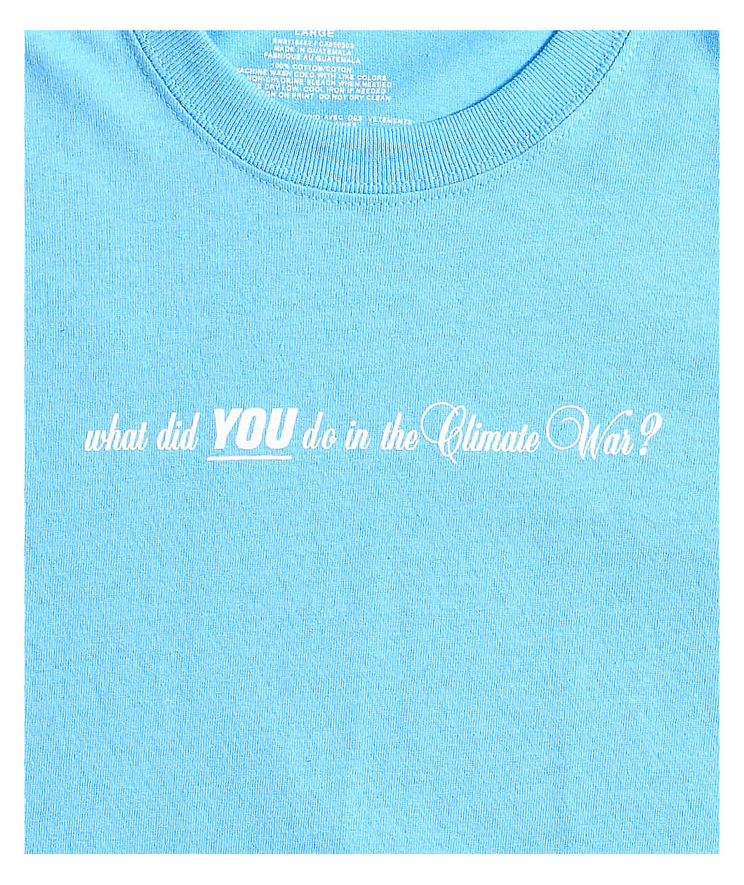 CLIMATE WARS T-SHIRT