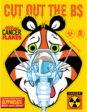 LIMITED EDITION CANCER FLAKES CEREAL BOX & PRINT SET BY TRISTAN EATON