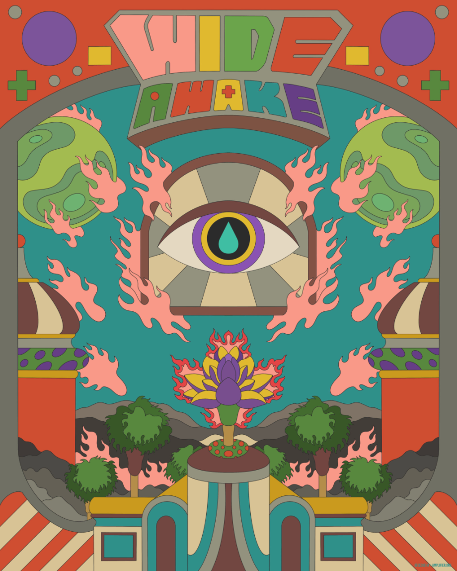 DEGGEHA WIDE AWAKE FINE ART PRINT