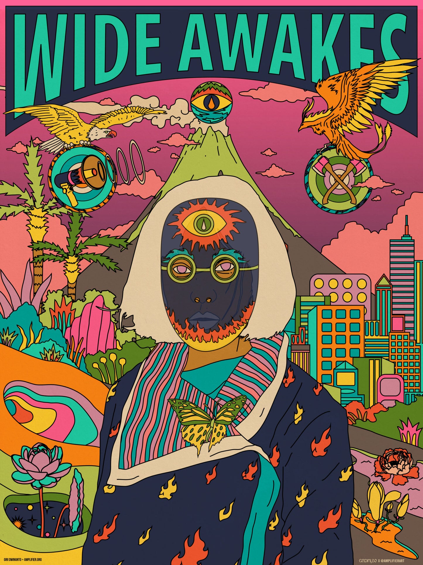 GIRI DWINANTO WIDE AWAKES FINE ART PRINT