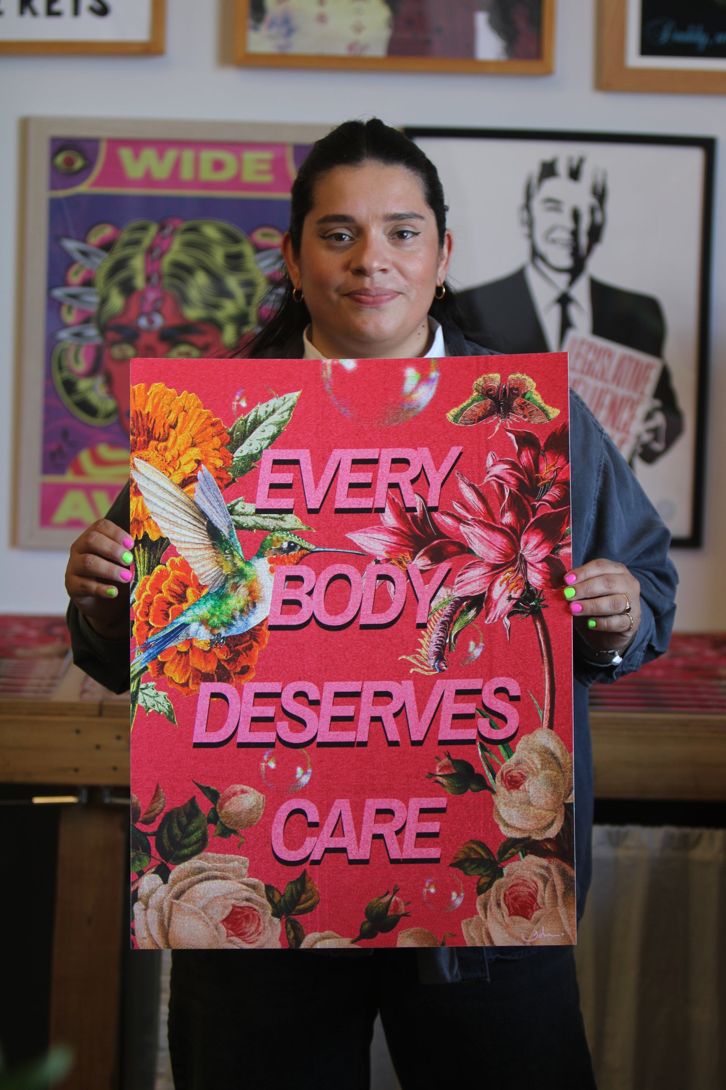 EVERY BODY DESERVES CARE SIGNED & NUMBERED FINE ART PRINT