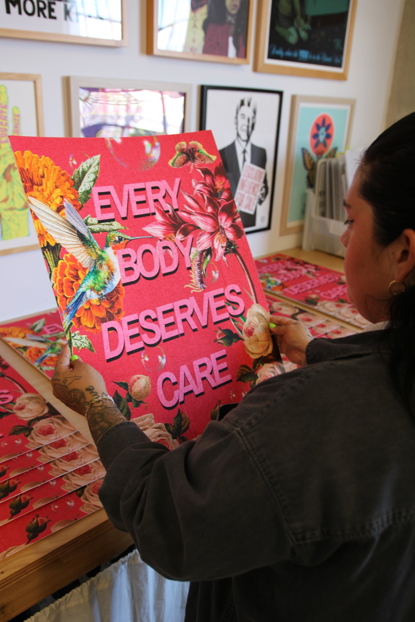 EVERY BODY DESERVES CARE SIGNED & NUMBERED FINE ART PRINT