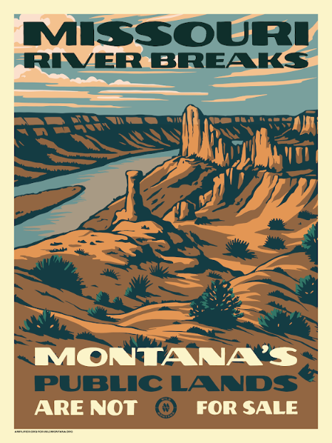 Wild Montana Not for Sale FIne Art Print