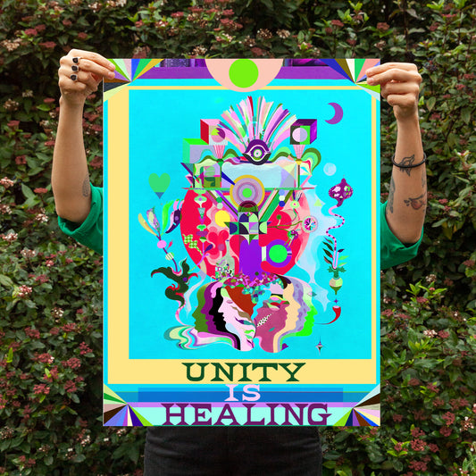 UNITY IS HEALING FINE ART PRINT