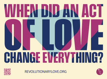 Revolutionary Love Lawn Sign