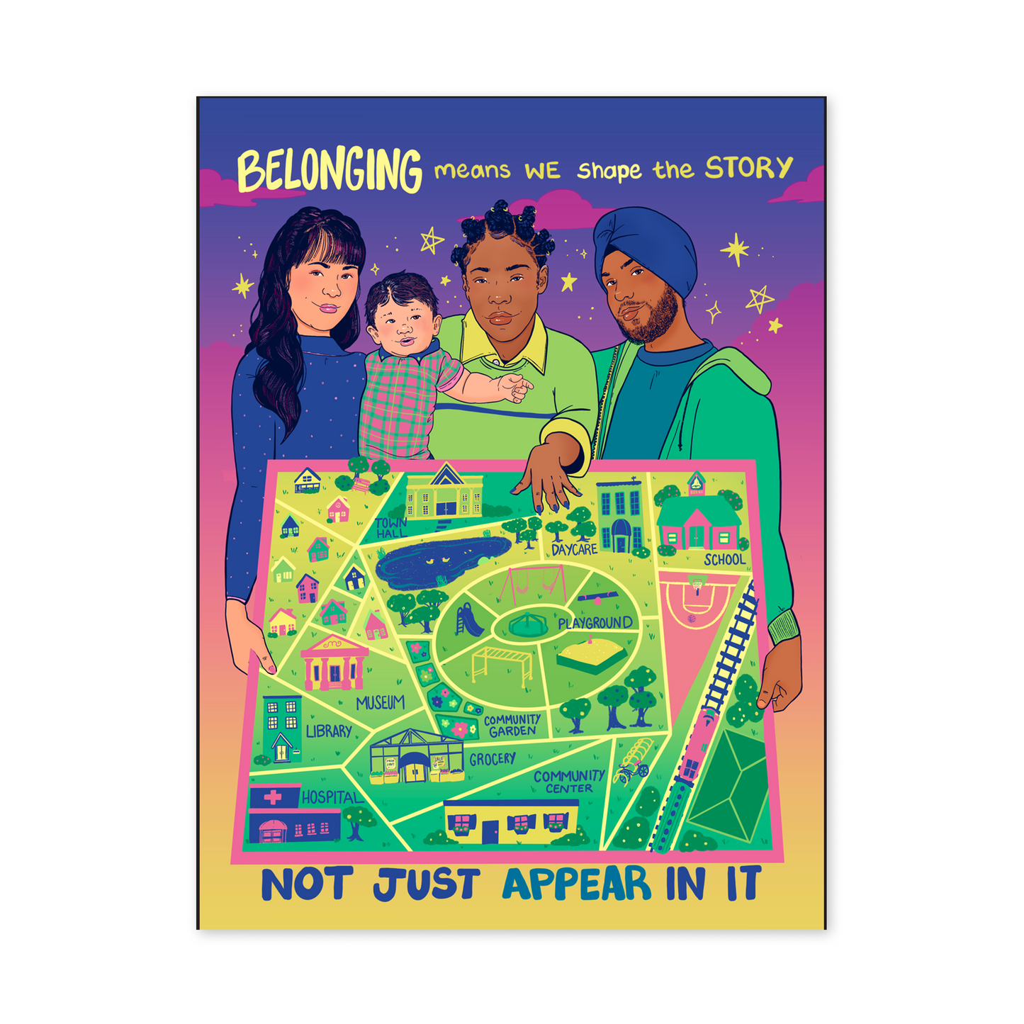 US@250 MARYLAND FINE ART PRINT BY CAITLIN BLUNNIE