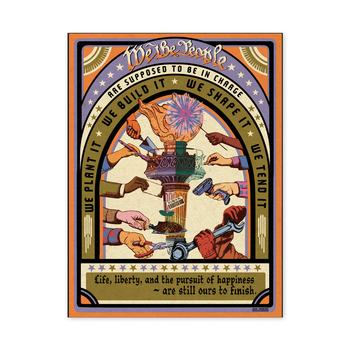 US@250 OHIO FINE ART PRINT BY JENI JENKINS