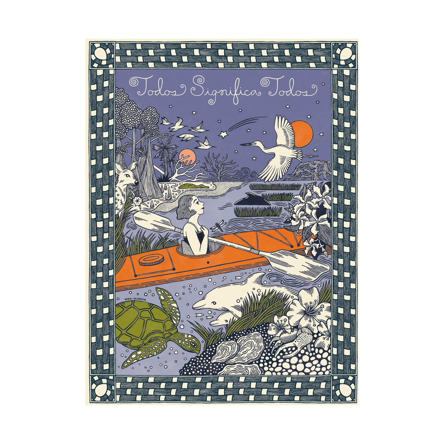 US@250 SOUTH CAROLINA FINE ART PRINT BY NIKKI SCIOSCIA