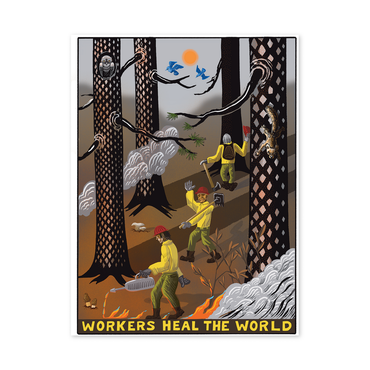 US@250 OREGON FINE ART PRINT BY ROGER PEET