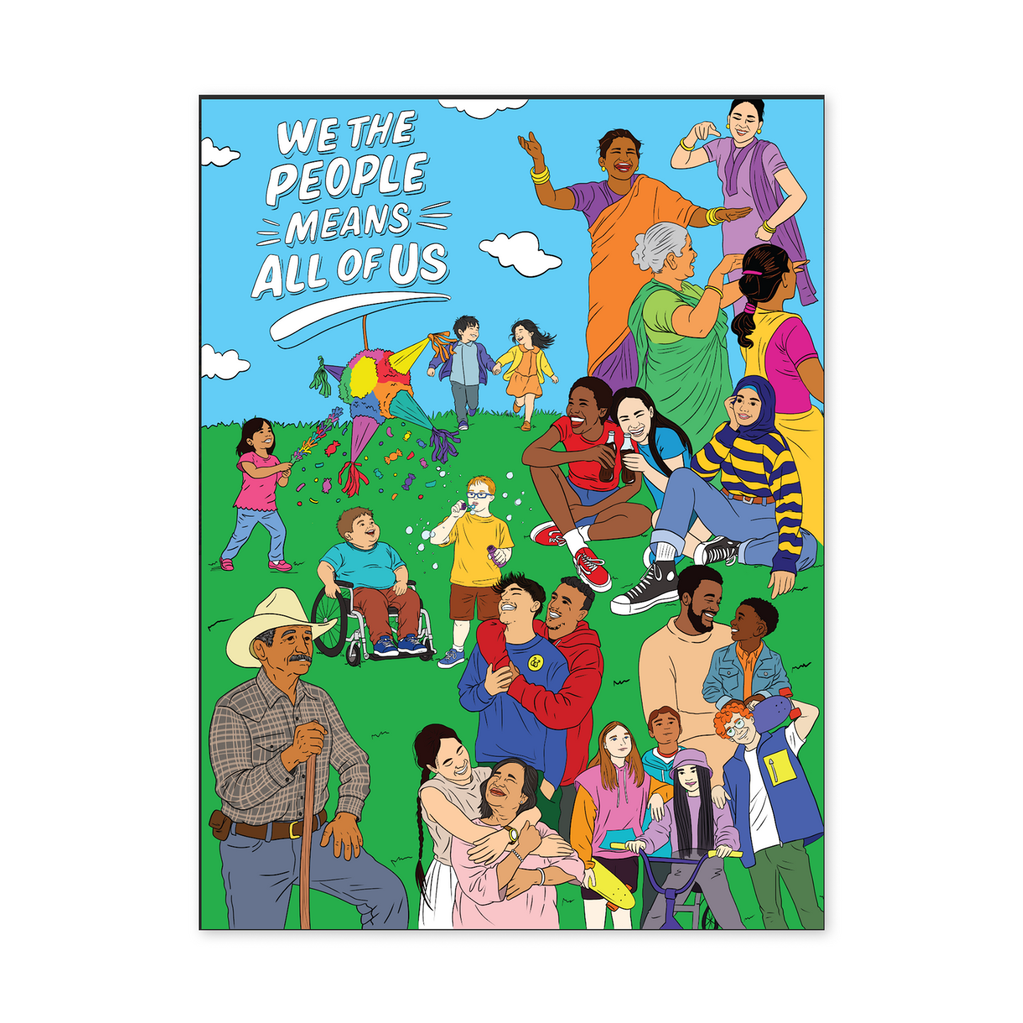 US@250 TEXAS FINE ART PRINT BY YOCELYN RIOJAS