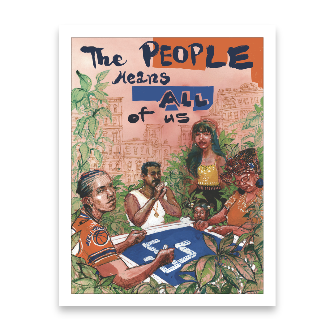US@250 NEW YORK FINE ART PRINT BY MOLLY CRABAPPLE