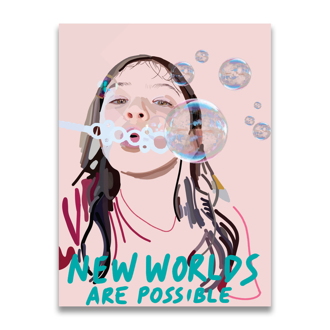 New Worlds Are Possible Fine Art Print by Akira Ohiso