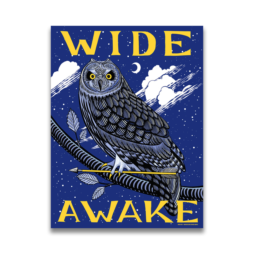 Wide Awake Fine Art Print by Roger Peet