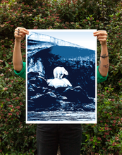 Polar Bear, Signed + Numbered Silkscreen, Ernesto Yerena x Cory Richards