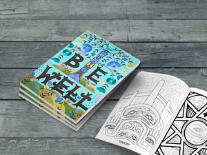 BE WELL COLORING BOOK