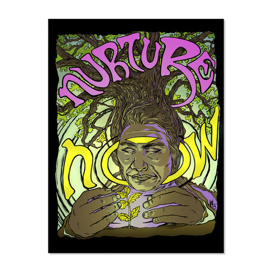 NUTURE NOW FINE ART PRINT