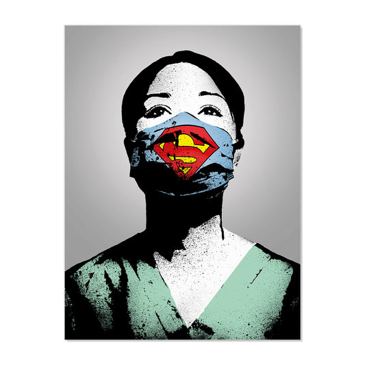 SUPER NURSE FINE ART PRINT