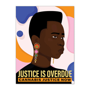 JUSTICE IS OVERDUE FINE ART PRINT