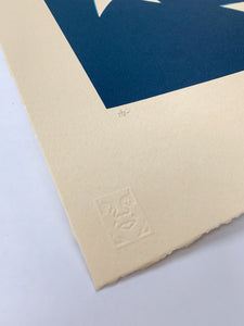 GREATER THAN FEAR LG FORMAT SIGNED AP SILKSCREEN
