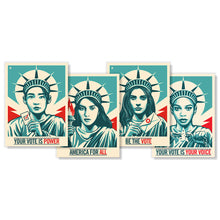 SIGNED LIMITED EDITION YOUR VOTE IS POWER SILKSCREENS BY THOMAS WIMBERLY