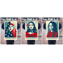 WE THE PEOPLE 24x36" OFFSET LITHOGRAPHS BY SHEPARD FAIREY