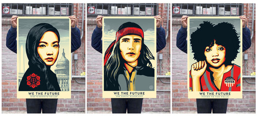 WE THE FUTURE 24X36" OFFSET LITHOGRAPHS