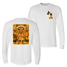 Wide Awakes Psychedelic Orange | Long Sleeve Crew